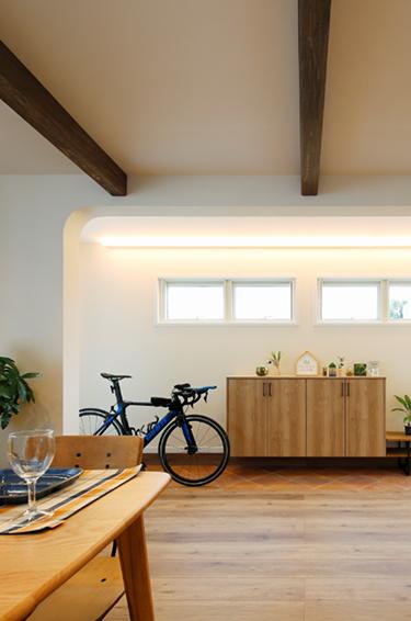 狭小地でも、ここまで広くできる。